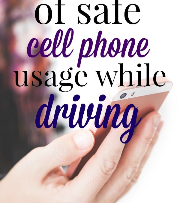 The 3 rules of safe cell phone usage while driving.